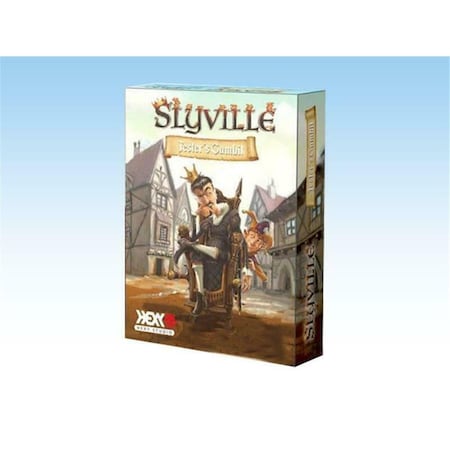 Time2Play Unisex Slyville Jesters Gambit Board Game, Brown TI3301150